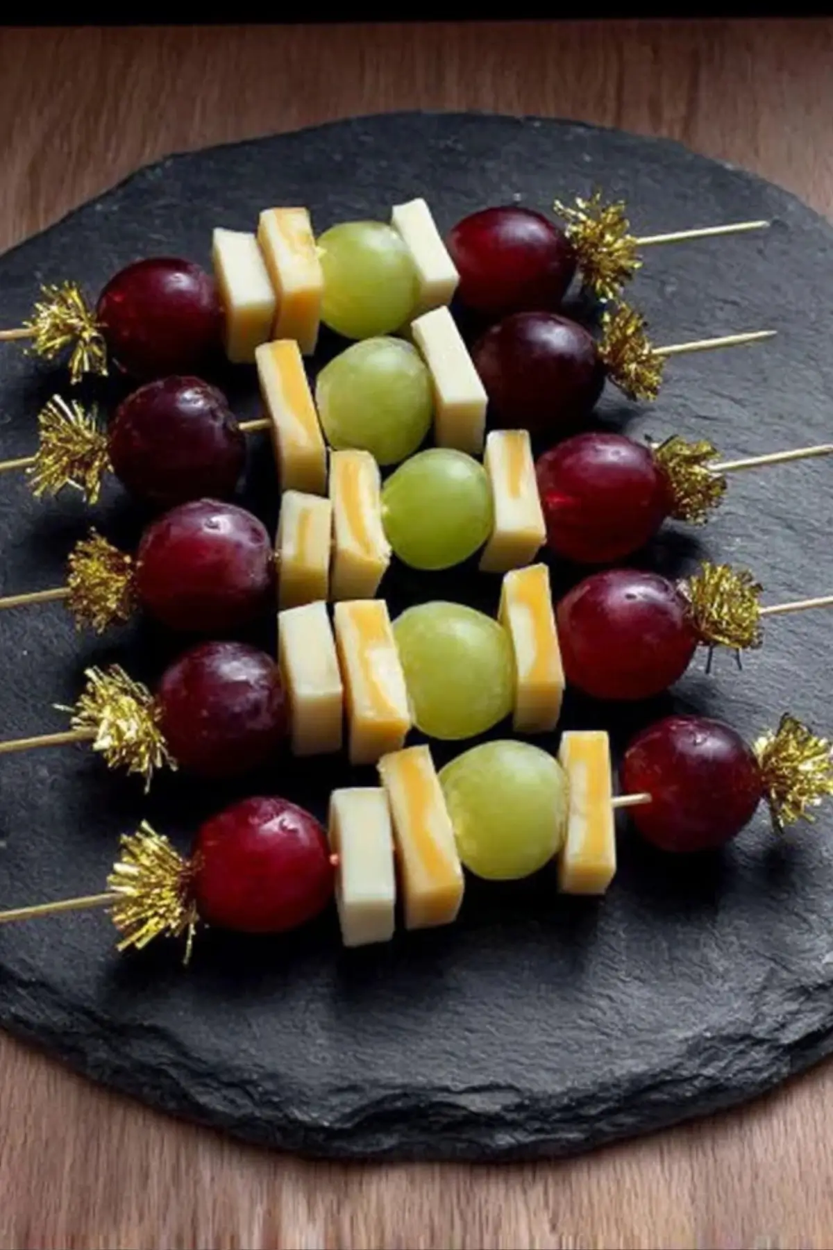 Käse Trauben Spieße