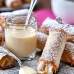 Mini Apfelstrudel mit Vanillesauce