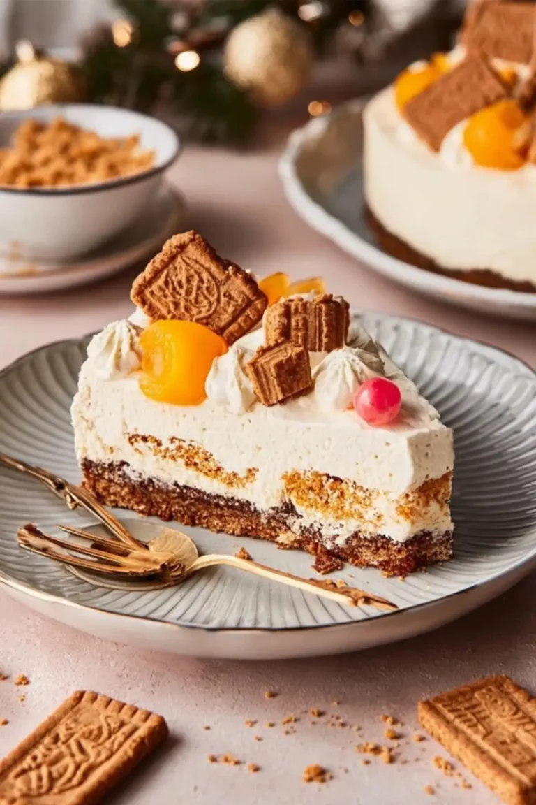 Spekulatius Torte ohne Backen