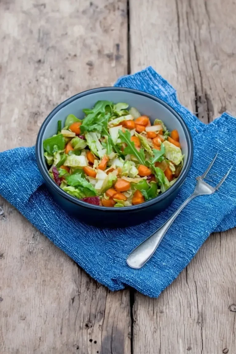 Süß saurer Wintersalat