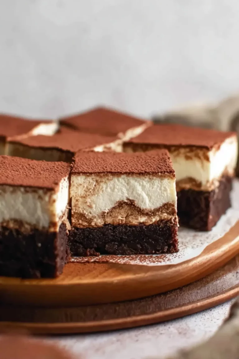 Tiramisu Brownies