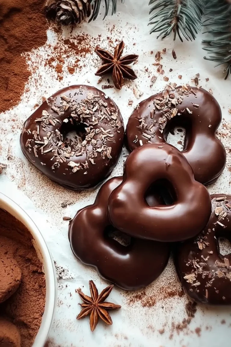 Vegane Lebkuchen mit Schokolade