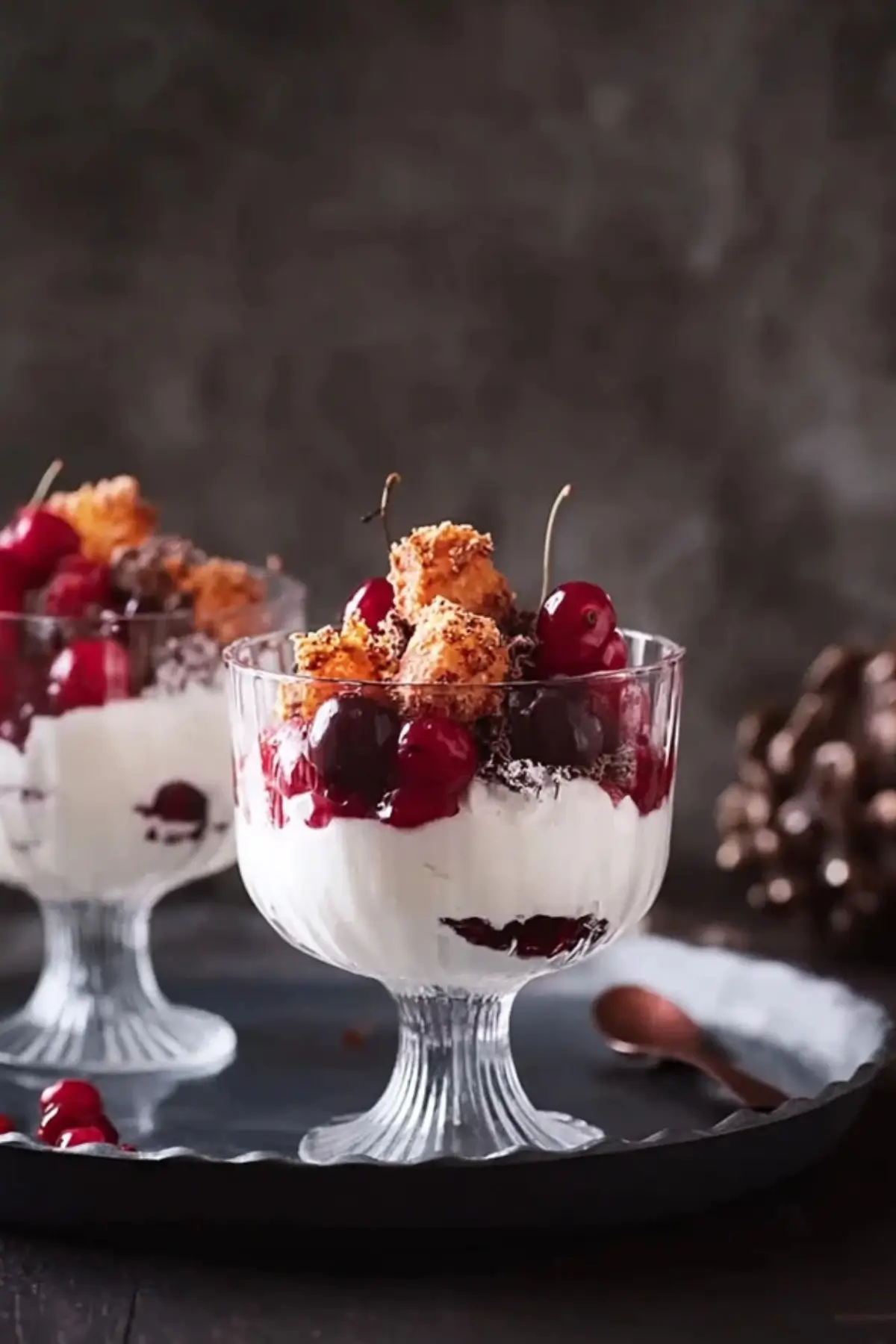 weihnachtliches Dessert
