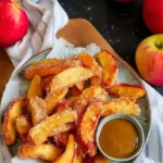 Apfelpommes aus der Heißluftfritteuse