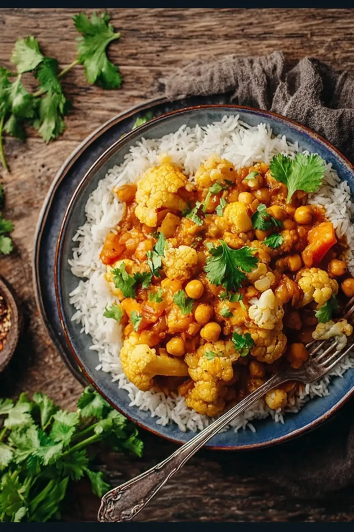 Blumenkohl Kichererbsen Curry