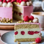Himbeer Pistazien Torte