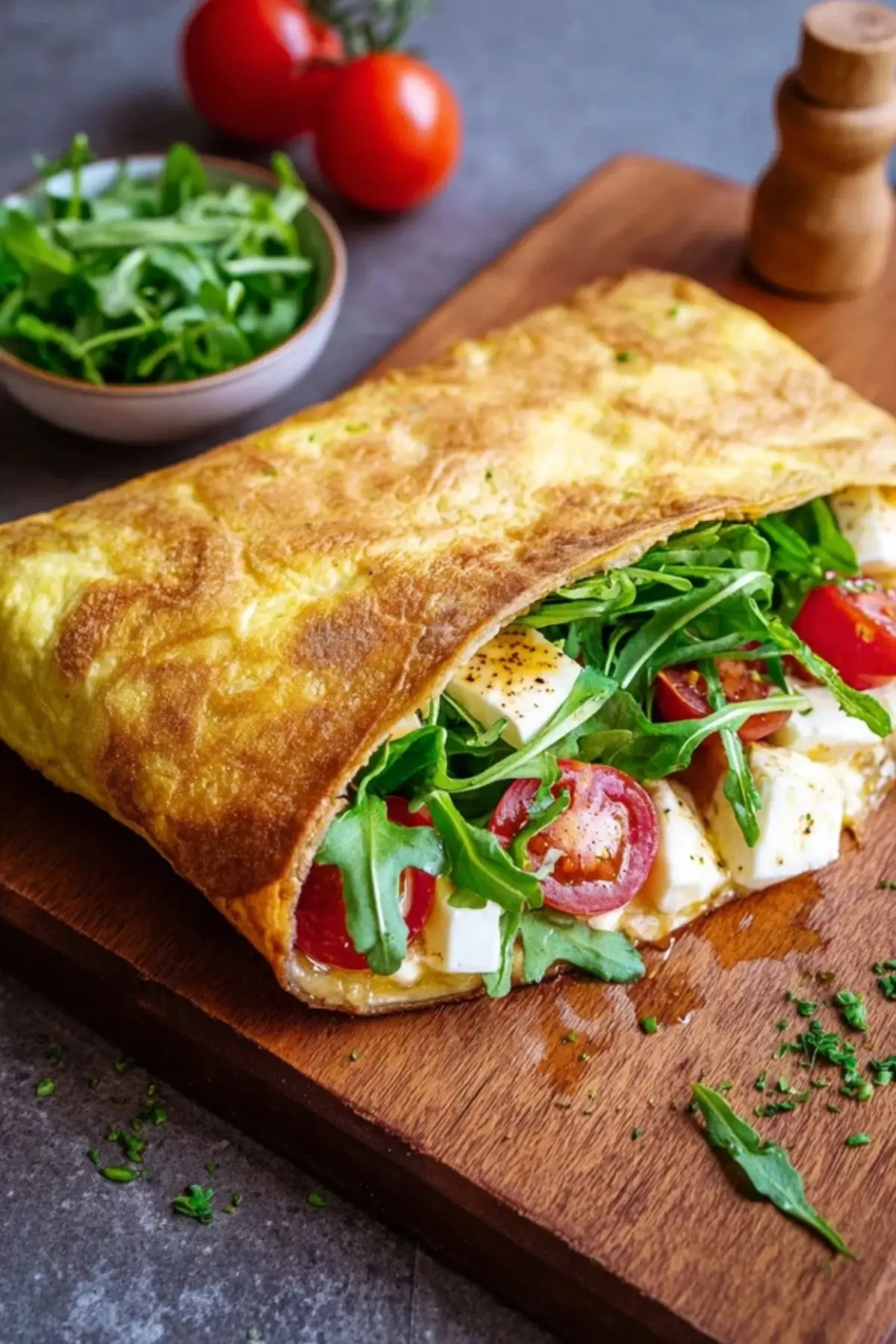 Hüttenkäse Wrap