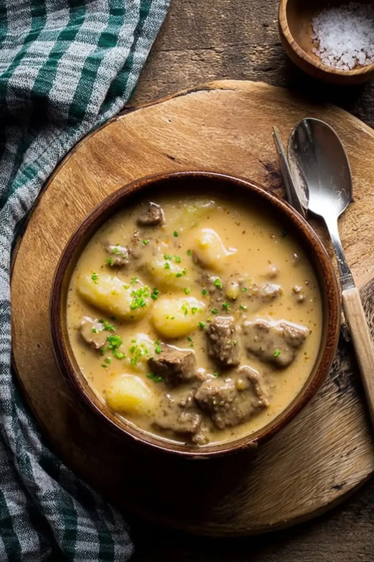 Steak Kartoffelsuppe