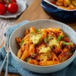 Vegetarischer Nudelauflauf