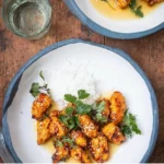 Zartes Honig Hühnchen mit Sesam