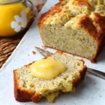 Zitronen Mohnkuchen mit Lemon Curd