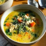 griechische Zitronen Hühnersuppe