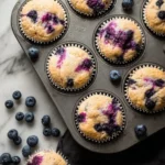 Heidelbeer Protein Muffins