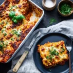 vegane Lasagne Bolognese