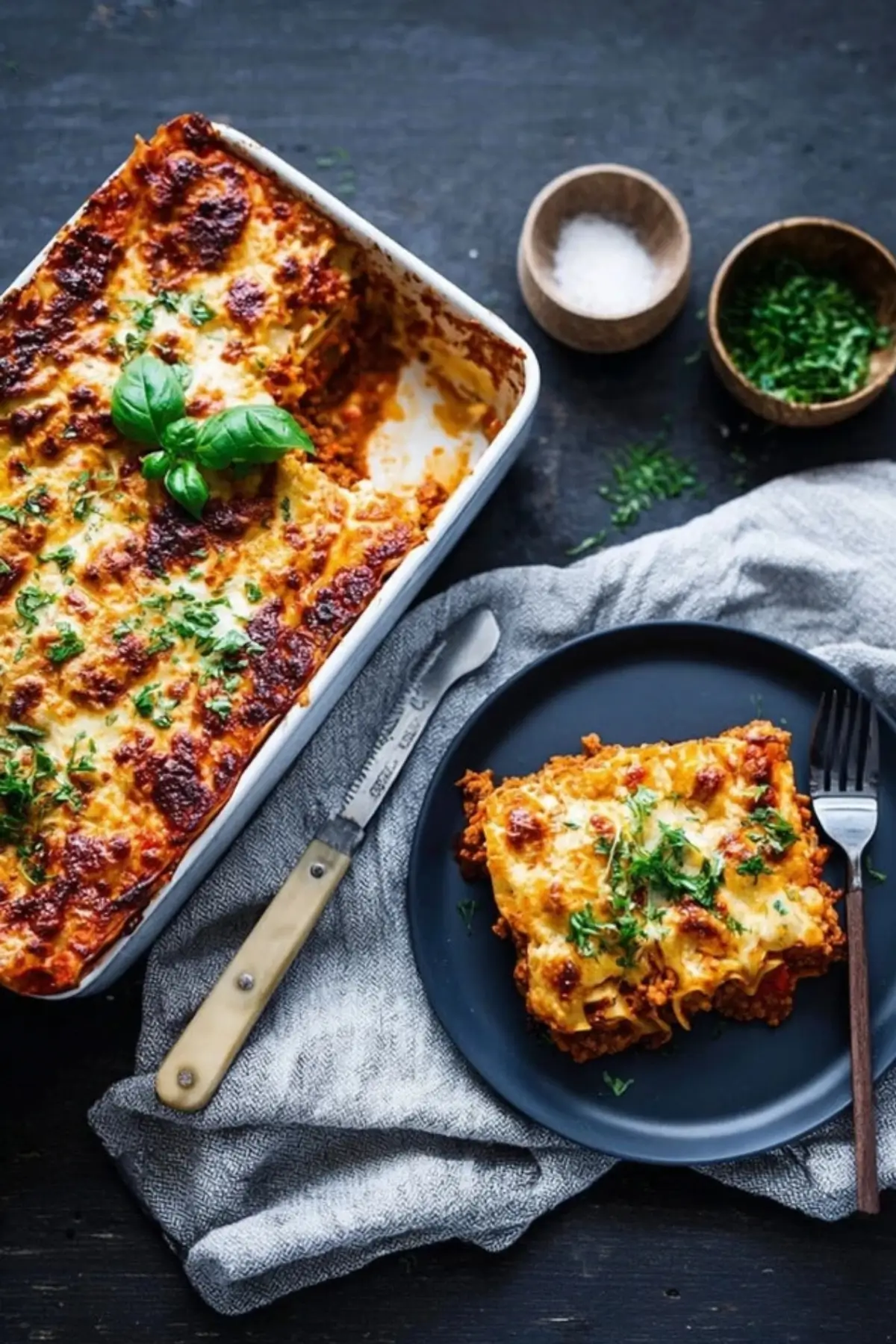 vegane Lasagne Bolognese
