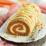 Karottenkuchenrolle