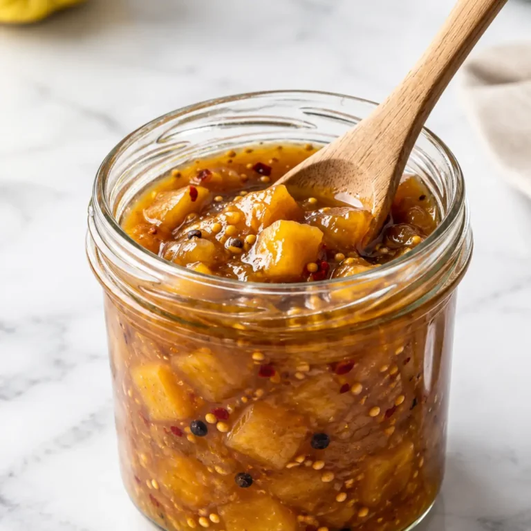 Quitten-Apfel-Chutney – Süß-Würzige Herbstbeilage