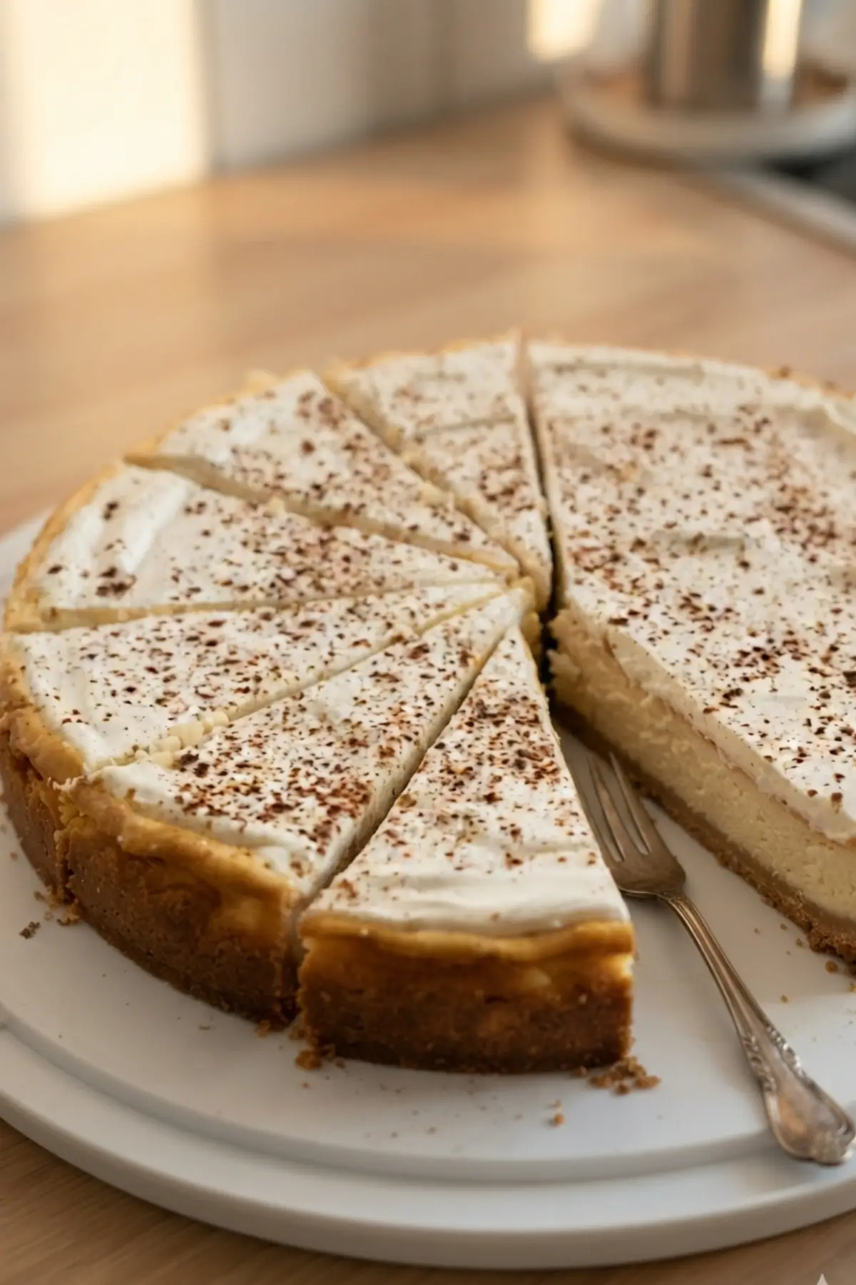 Spekulatius-Apfel-Käsekuchen